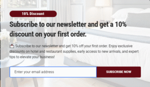 Sample of an effective lead magnet for email marketing