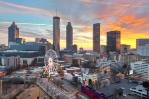 Atlanta, Georgia, USA downtown skyline at dawn. Credit: istockphoto